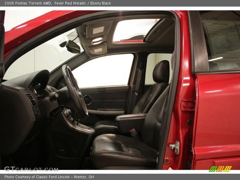 Fever Red Metallic / Ebony Black 2006 Pontiac Torrent AWD