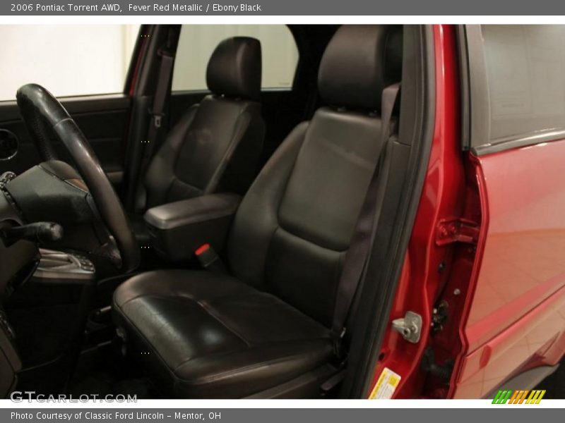 Fever Red Metallic / Ebony Black 2006 Pontiac Torrent AWD