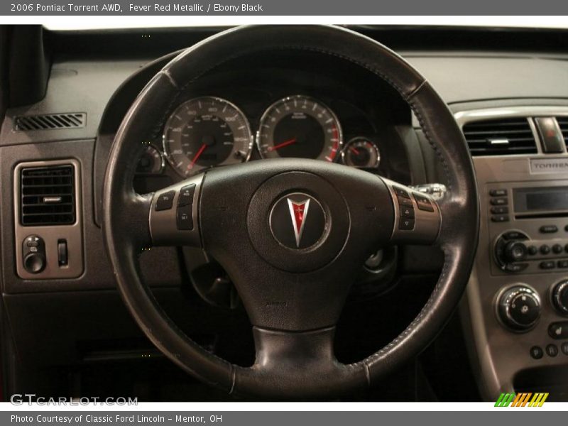 Fever Red Metallic / Ebony Black 2006 Pontiac Torrent AWD
