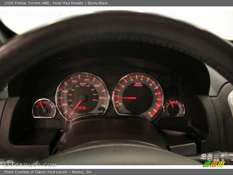 Fever Red Metallic / Ebony Black 2006 Pontiac Torrent AWD