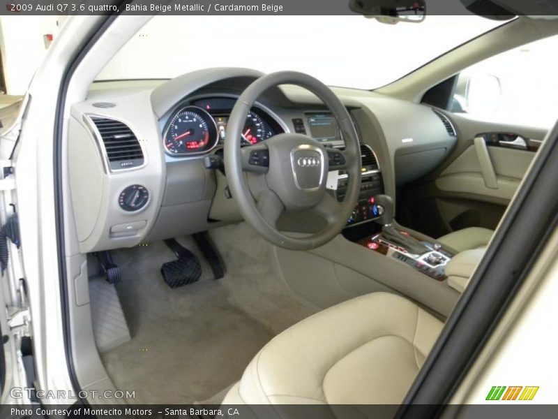 Bahia Beige Metallic / Cardamom Beige 2009 Audi Q7 3.6 quattro
