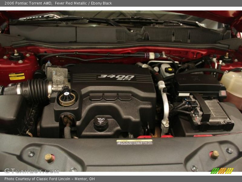 Fever Red Metallic / Ebony Black 2006 Pontiac Torrent AWD