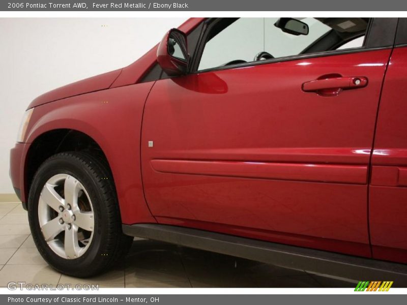 Fever Red Metallic / Ebony Black 2006 Pontiac Torrent AWD