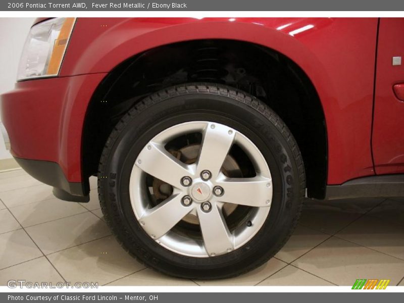 Fever Red Metallic / Ebony Black 2006 Pontiac Torrent AWD