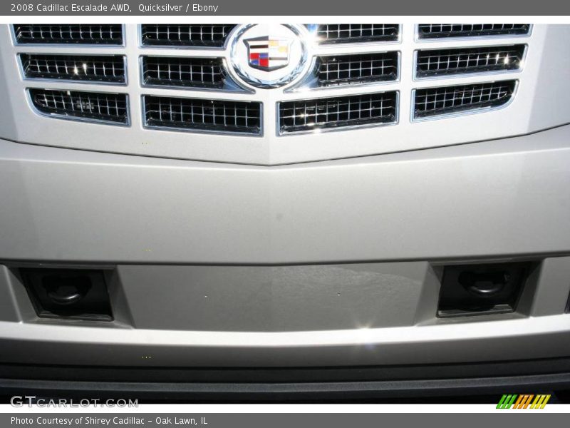 Quicksilver / Ebony 2008 Cadillac Escalade AWD