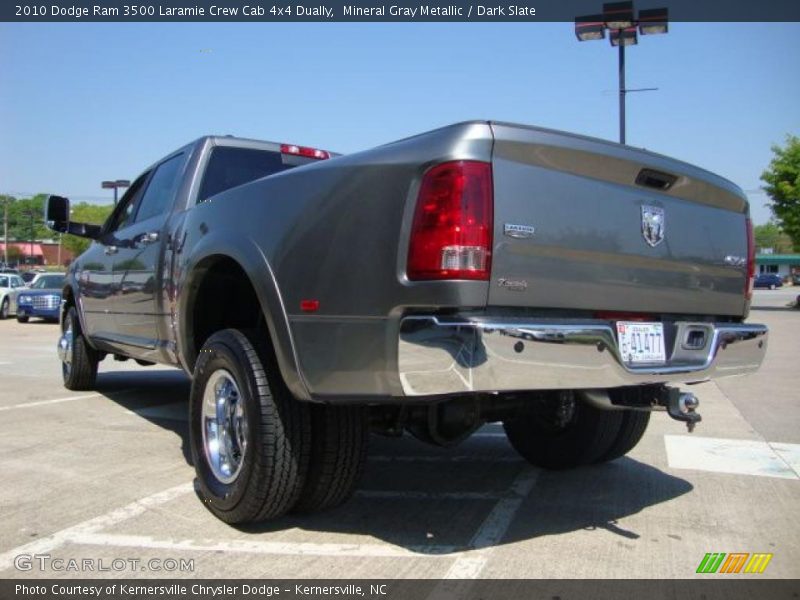 Mineral Gray Metallic / Dark Slate 2010 Dodge Ram 3500 Laramie Crew Cab 4x4 Dually