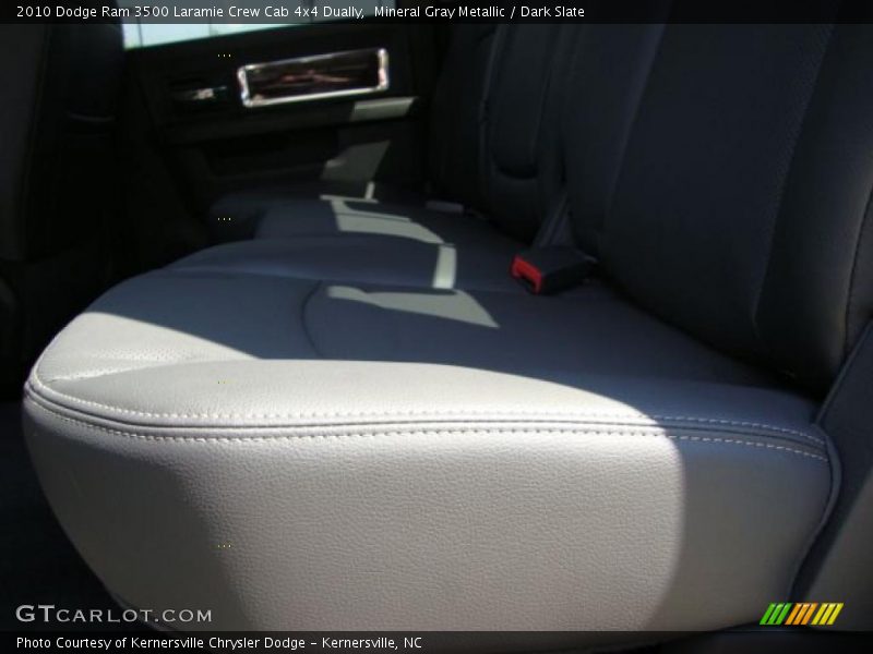 Mineral Gray Metallic / Dark Slate 2010 Dodge Ram 3500 Laramie Crew Cab 4x4 Dually