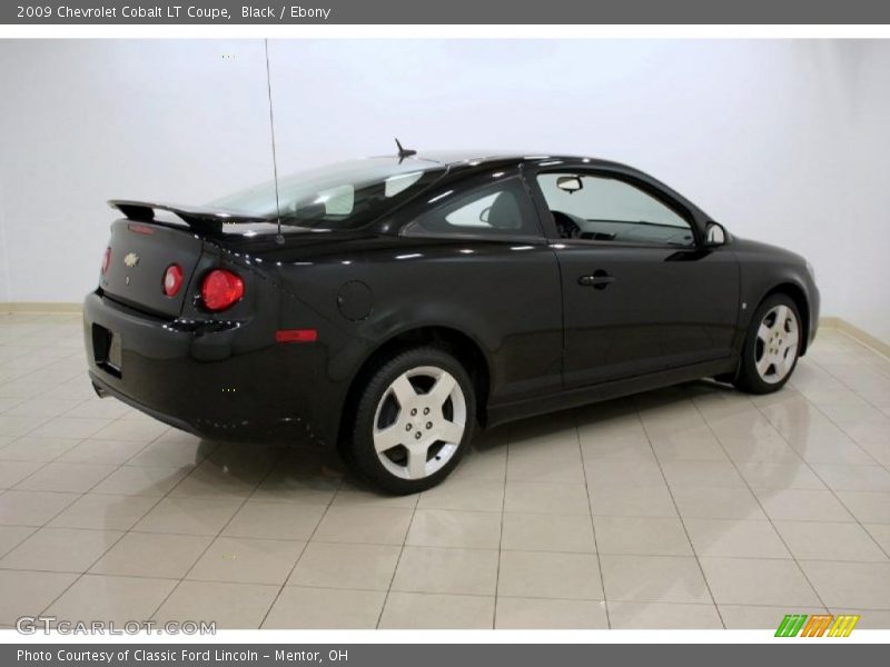 Black / Ebony 2009 Chevrolet Cobalt LT Coupe