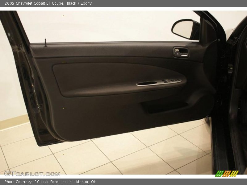 Black / Ebony 2009 Chevrolet Cobalt LT Coupe