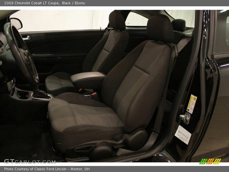 Black / Ebony 2009 Chevrolet Cobalt LT Coupe