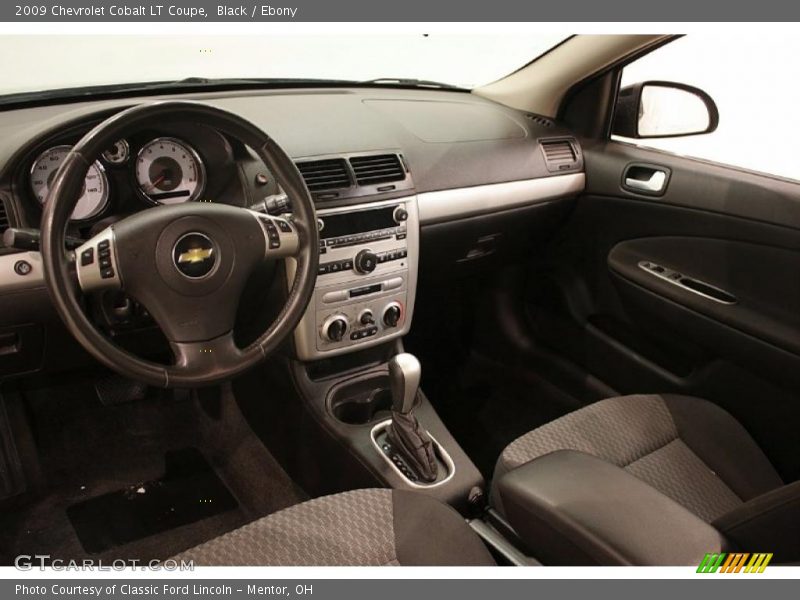 Black / Ebony 2009 Chevrolet Cobalt LT Coupe