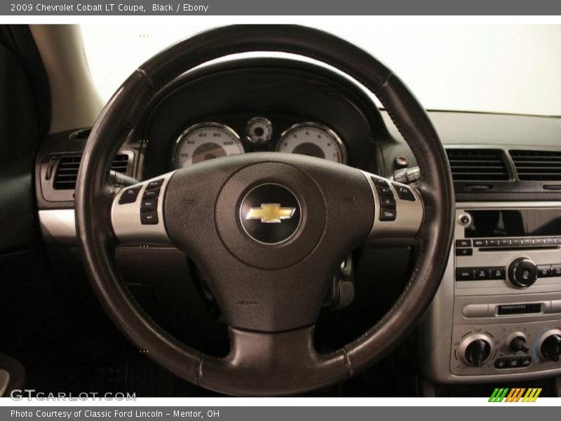 Black / Ebony 2009 Chevrolet Cobalt LT Coupe