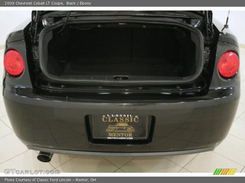 Black / Ebony 2009 Chevrolet Cobalt LT Coupe