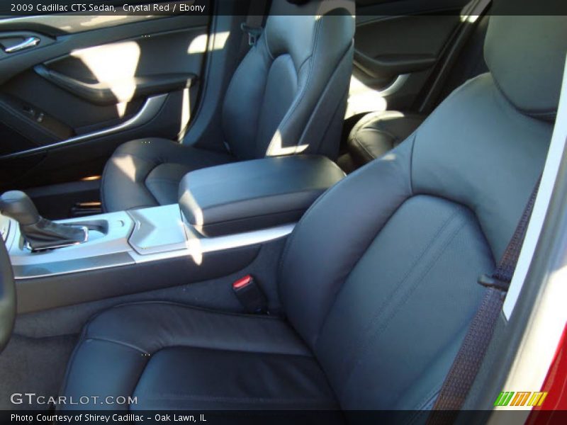 Crystal Red / Ebony 2009 Cadillac CTS Sedan