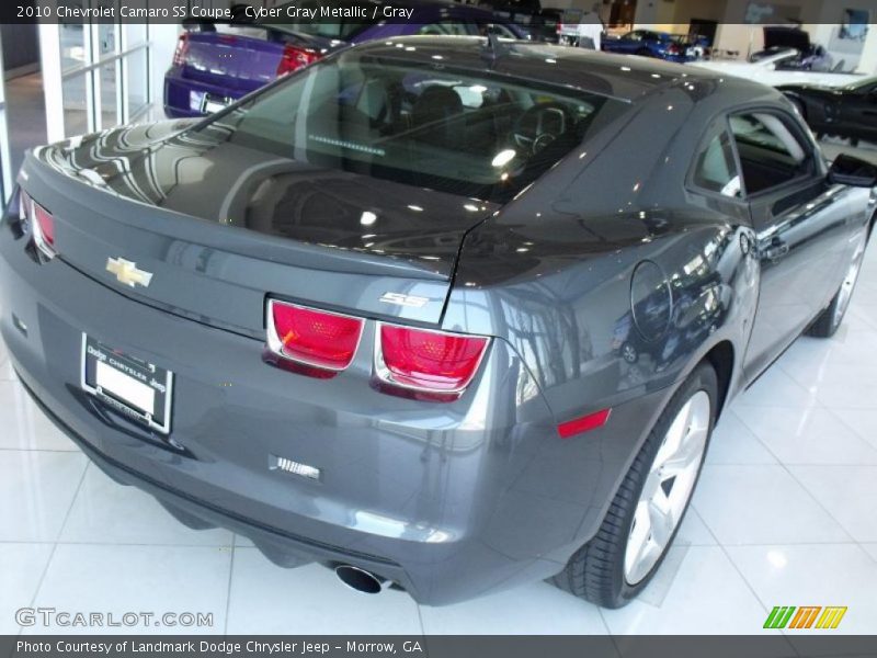 Cyber Gray Metallic / Gray 2010 Chevrolet Camaro SS Coupe