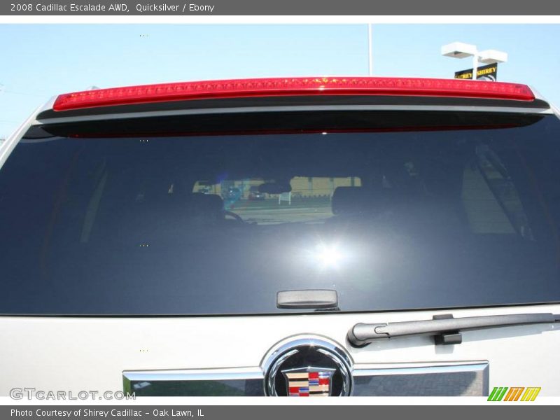 Quicksilver / Ebony 2008 Cadillac Escalade AWD