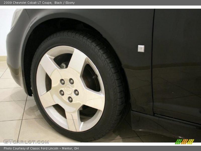 Black / Ebony 2009 Chevrolet Cobalt LT Coupe