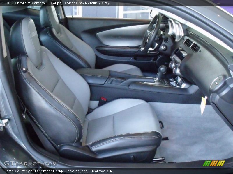 Cyber Gray Metallic / Gray 2010 Chevrolet Camaro SS Coupe