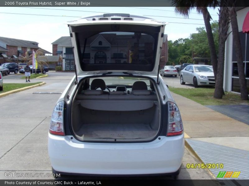 Super White / Beige 2006 Toyota Prius Hybrid