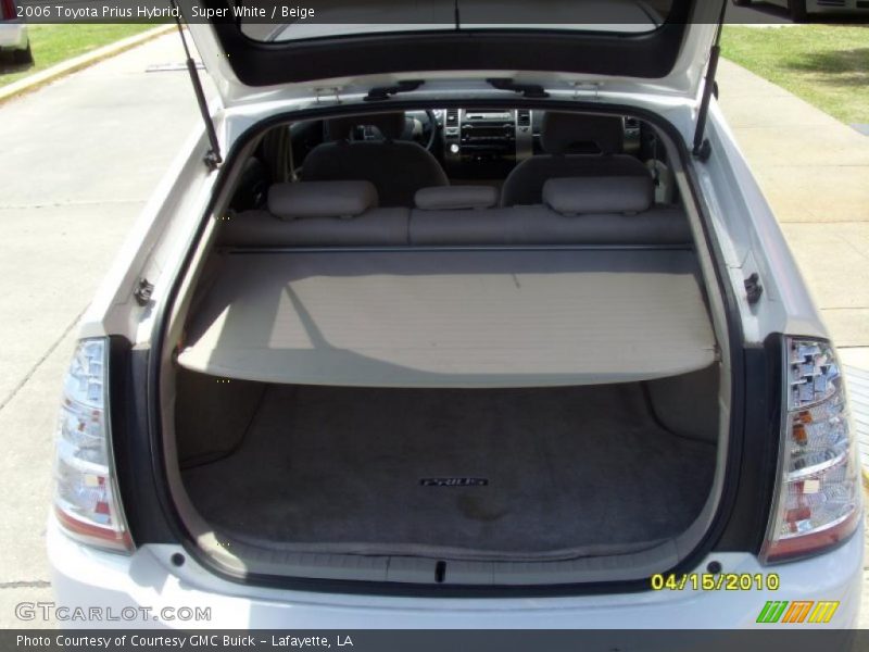 Super White / Beige 2006 Toyota Prius Hybrid