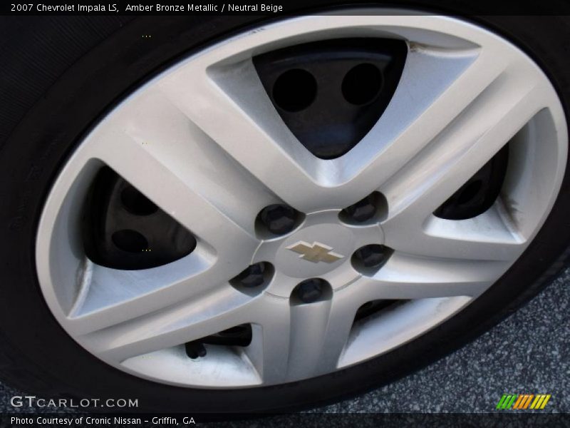 Amber Bronze Metallic / Neutral Beige 2007 Chevrolet Impala LS