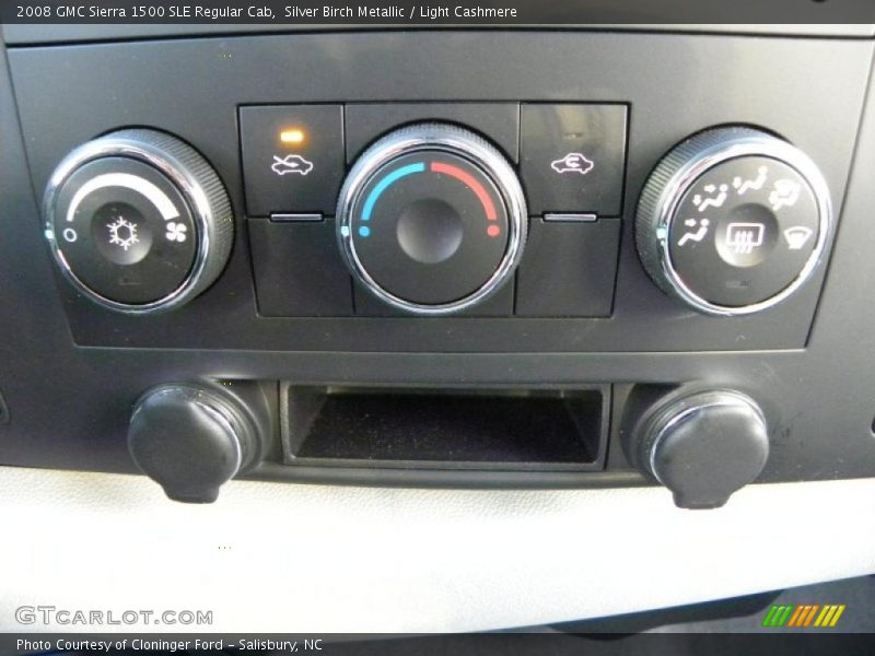 Silver Birch Metallic / Light Cashmere 2008 GMC Sierra 1500 SLE Regular Cab