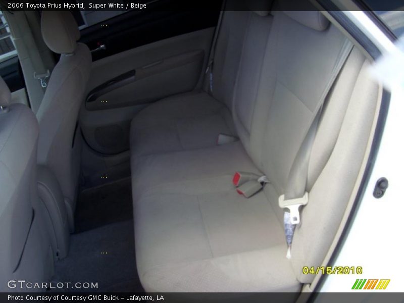 Super White / Beige 2006 Toyota Prius Hybrid