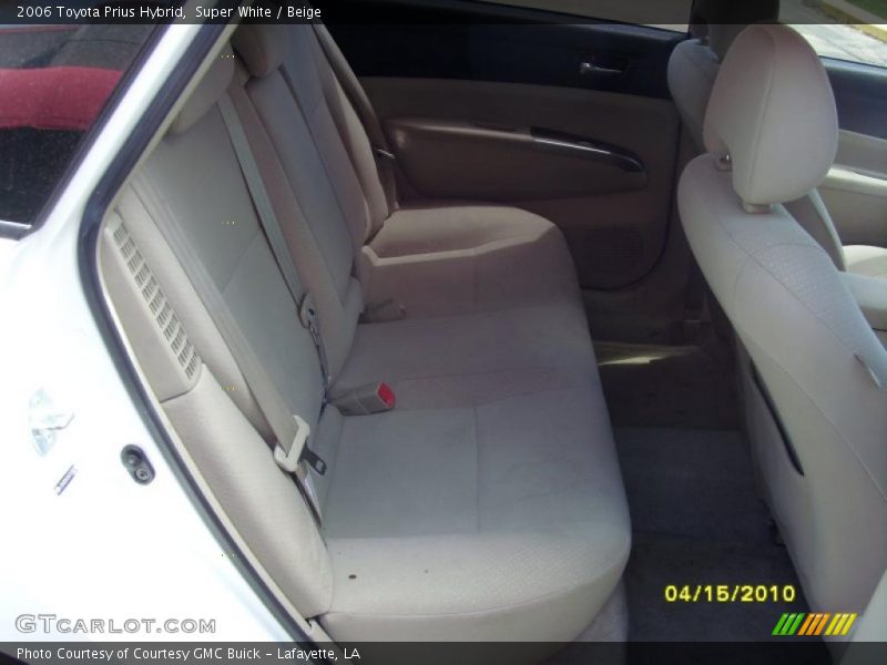 Super White / Beige 2006 Toyota Prius Hybrid