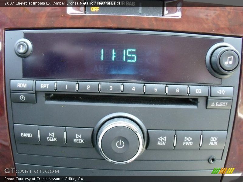 Amber Bronze Metallic / Neutral Beige 2007 Chevrolet Impala LS