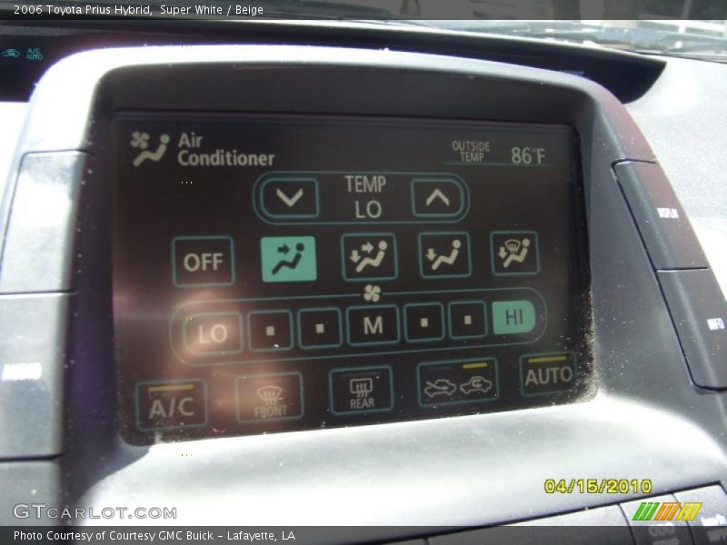 Super White / Beige 2006 Toyota Prius Hybrid