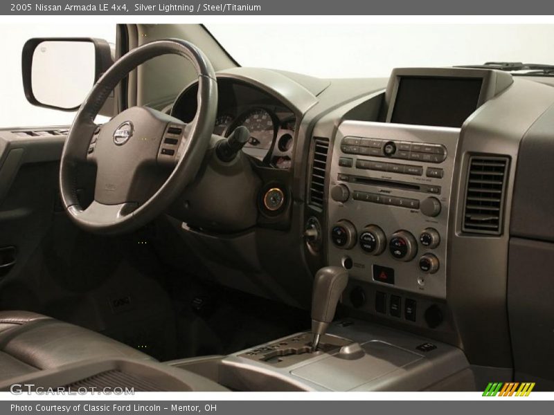 Silver Lightning / Steel/Titanium 2005 Nissan Armada LE 4x4