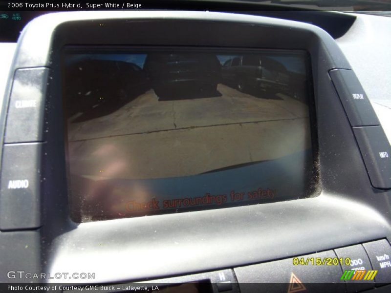 Super White / Beige 2006 Toyota Prius Hybrid