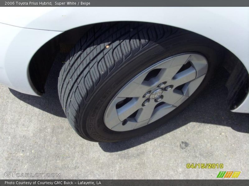 Super White / Beige 2006 Toyota Prius Hybrid