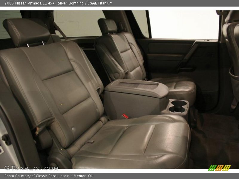Silver Lightning / Steel/Titanium 2005 Nissan Armada LE 4x4