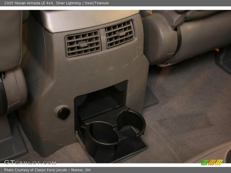 Silver Lightning / Steel/Titanium 2005 Nissan Armada LE 4x4