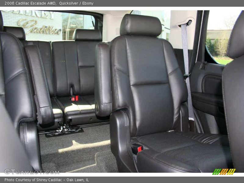 Quicksilver / Ebony 2008 Cadillac Escalade AWD
