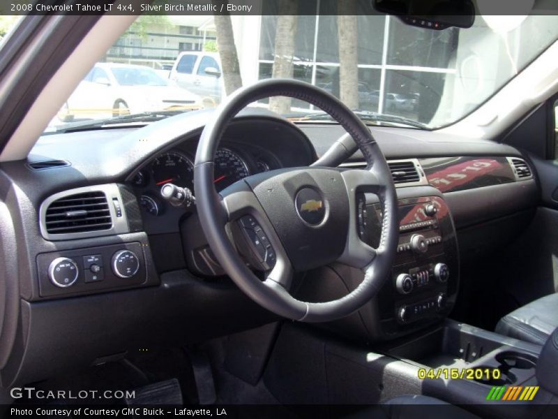 Silver Birch Metallic / Ebony 2008 Chevrolet Tahoe LT 4x4