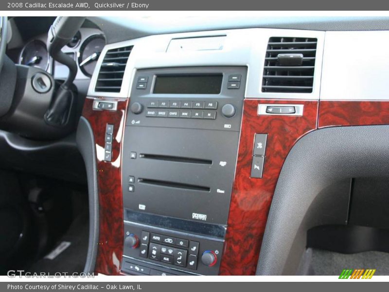 Quicksilver / Ebony 2008 Cadillac Escalade AWD