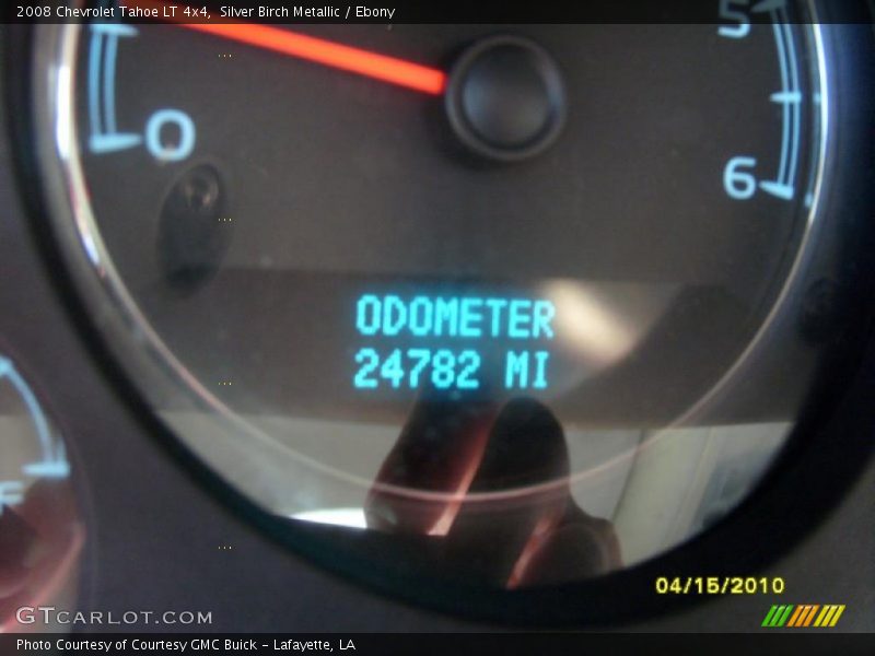 Silver Birch Metallic / Ebony 2008 Chevrolet Tahoe LT 4x4
