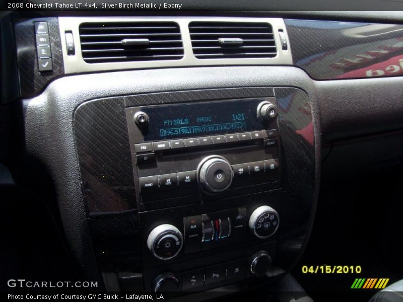Silver Birch Metallic / Ebony 2008 Chevrolet Tahoe LT 4x4