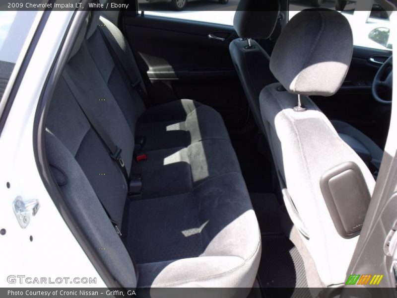 White / Ebony 2009 Chevrolet Impala LT