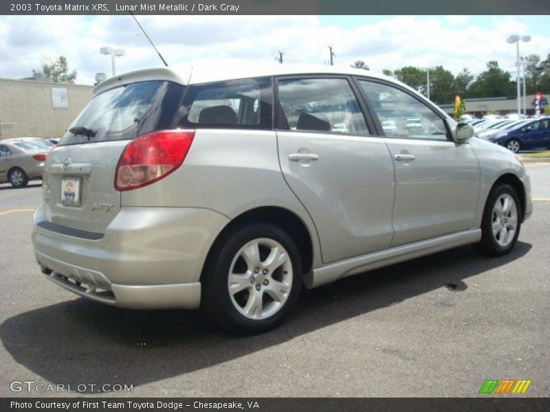 Lunar Mist Metallic / Dark Gray 2003 Toyota Matrix XRS