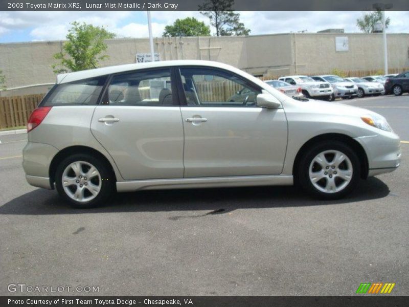 Lunar Mist Metallic / Dark Gray 2003 Toyota Matrix XRS