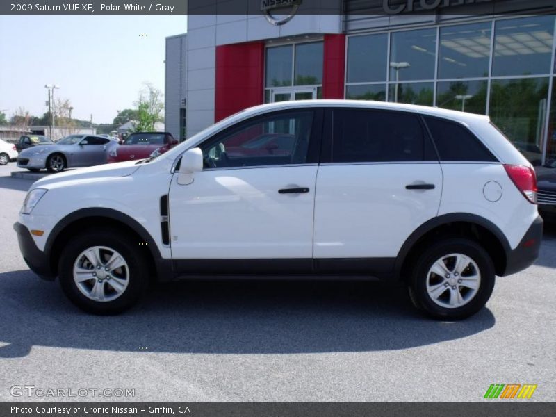 Polar White / Gray 2009 Saturn VUE XE