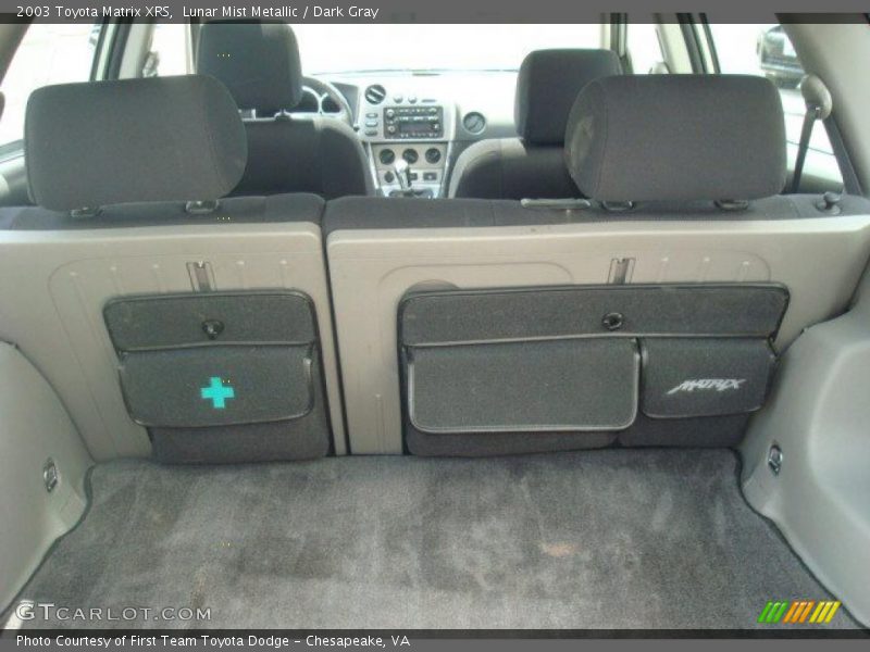 Lunar Mist Metallic / Dark Gray 2003 Toyota Matrix XRS