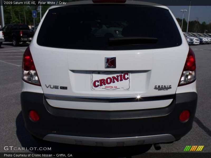 Polar White / Gray 2009 Saturn VUE XE