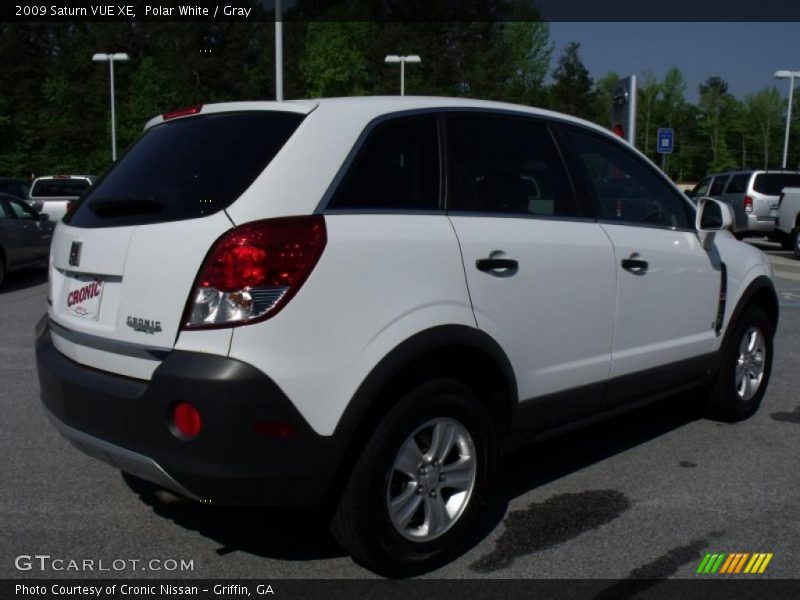 Polar White / Gray 2009 Saturn VUE XE