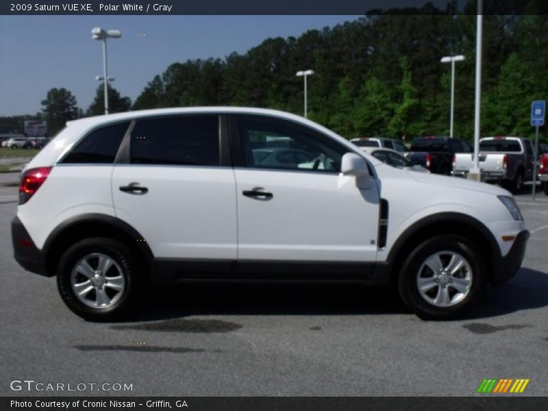 Polar White / Gray 2009 Saturn VUE XE