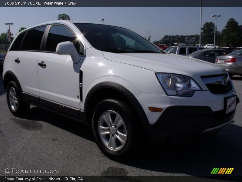 Polar White / Gray 2009 Saturn VUE XE