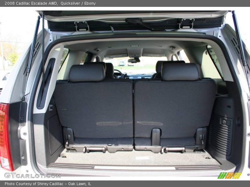 Quicksilver / Ebony 2008 Cadillac Escalade AWD